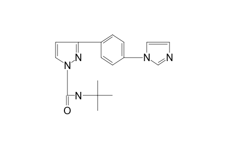 N-tert-butyl-3-[p-(imidazol-1-yl)phenyl]pyrazole-1-carboxamide