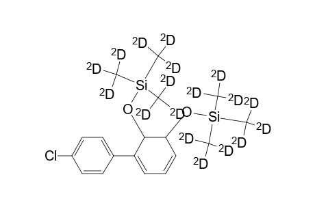 2,3-bis[(nonadeuterio)trimethylsilyloxy]-2,3-dihydro-4'-chlorobiphenyl