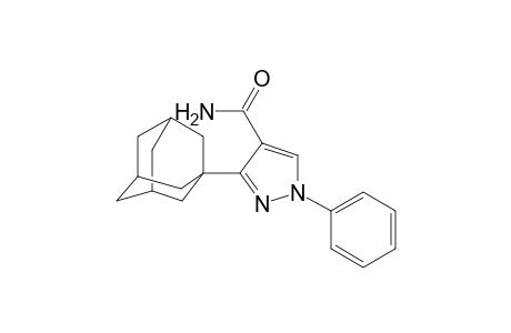 3-(1-adamantyl)-1-phenyl-1H-pyrazole-4-carboxamide