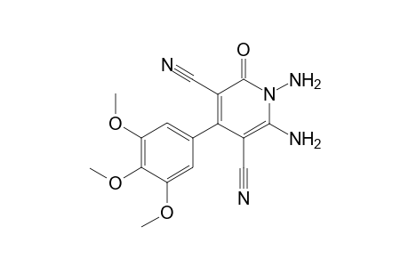 4-(3,4,5-TRIMETHOXYPHENYL)-1,6-DIAMINO-2-OXO-1,2-DIHYDROPYRIDINE-3,5-DICARBONITRILE