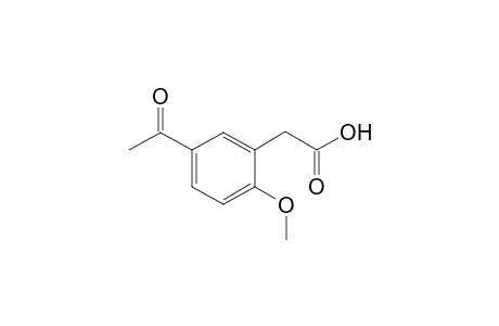 (5-acetyl-2-methoxyphenyl)acetic acid