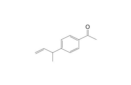 1-[4-(1-Methyl-2-propenyl)phenyl]ethanone