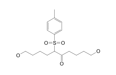 1,10-Dihydroxy-6-(4-methylphenyl)sulfonyldecan-5-one