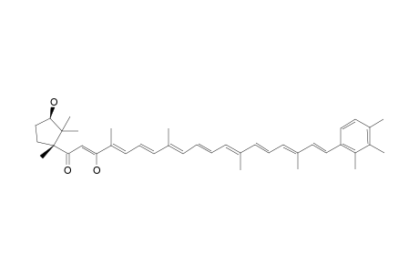 .Kappa.,.chi.-caroten-6-one, 2,8-dihydroxy-, (2R,5R)-