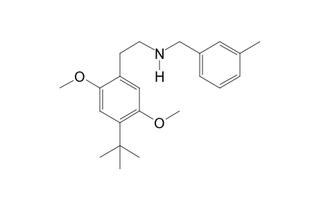 2C-tbu N-3-Methylbenzyl