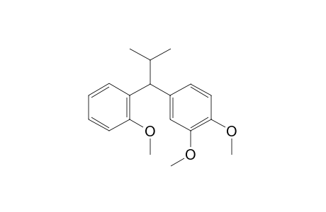 1-(2-Methoxyphenyl)-1-(3,4-dimethoxyphenyl)-2-methylpropane