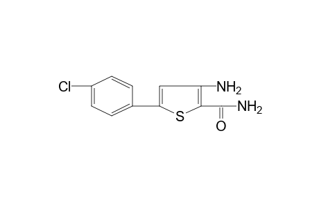 3-amino-5-(p-chlorophenyl)-2-thiophenecarboxamide