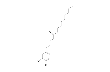 1-(3',4'-DIHYDROXYPHENYL)-TETRADECAN-5-ONE