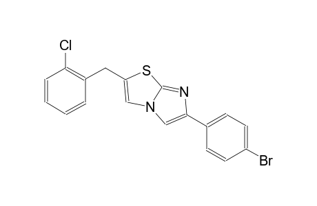 6-(4-bromophenyl)-2-(2-chlorobenzyl)imidazo[2,1-b][1,3]thiazole