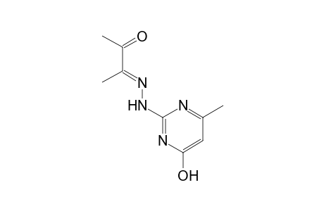 2,3-butanedione,mono[(4-hydroxy-6-methyl-2-pyrimidinyl)hydrazone]