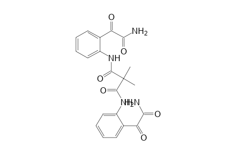 2,2'-(DIMETHYL-MALONYL-DI-IMINO)-BIS-PHENYL-GLYOXYL-AMIDE