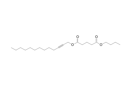 Glutaric acid, butyl tridec-2-ynyl ester