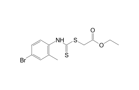 mercaptoacetic acid, ethyl ester, 4-bromodithio-2-methylcarbanilate