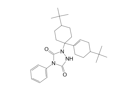 1-[4-Tert-butyl-1-(4-tert-butyl-1-cyclohexenyl)cyclohexyl]-4-phenyl-1,2,4-triazolidine-3,5-dione