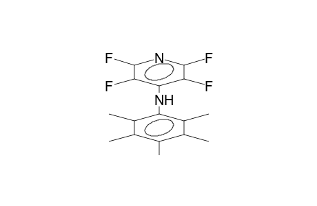 2,3,5,6-TETRAFLUORO-4-(PENTAMETHYLPHENYLAMINO)PYRIDINE