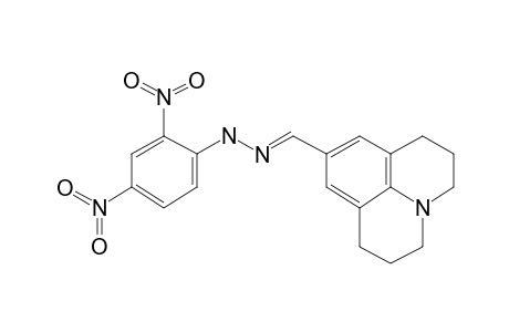 1H,5H-benzo[ij]quinolizine-9-carboxaldehyde, 2,3,6,7-tetrahydro-, 2-(2,4-dinitrophenyl)hydrazone