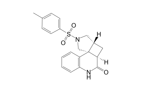 (3aR,4aR,10bR)-2-Tosyl-1,2,3,3a,4,4a-hexahydropyrrolo[3',4':2,3]cyclobuta[1,2-c]quinol-5(6H)-one