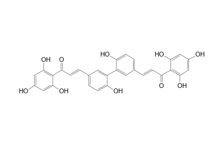 2',2'",4,4',4'',4''',6,6"'-Octahydroxy-3,3'"-bichalcone