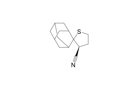 Spiro[Adamantane-2,2'-thiolane]-3'-carbonitrile