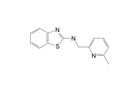 2-{[(6-methyl-2-pyridyl)methyl]amino}benzothiazole