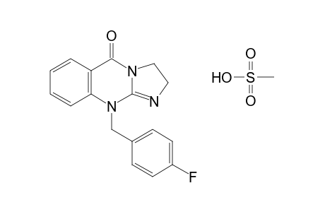 2,10-dihydro-10-(p-fluorobenzyl)imidazo[2,1-b]quinazolin-5(3H) one, methanesulfonate(1:1)