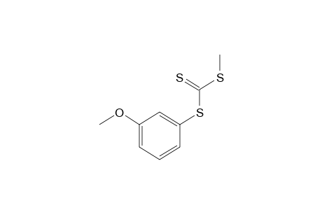 trithiocarbonic acid, m-methoxyphenyl methyl ester