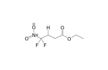 ETHYL 4,4-DIFLUORO-4-NITROBUTANOATE