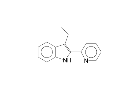 1H-Indole, 3-ethyl-2-(2-pyridyl)-