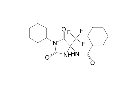 Cyclohexanecarboxylic acid, (1-cyclohexyl-2,5-dioxo-4-trifluoromethylimidazolidin-4-yl)amide
