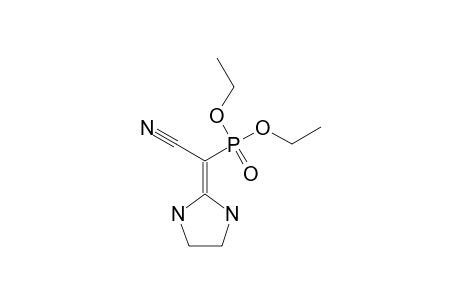 [(CYANO)-(IMIDAZOLIDIN-2-YLIDEN)-METHYL]-PHOSPHONIC-ACID-DIETHYLESTER