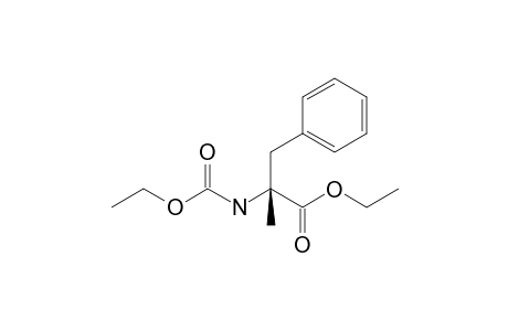 (R)-2-Ethoxycarbonylamino-2-methyl-3-phenylpropanoic acid ethyl ester