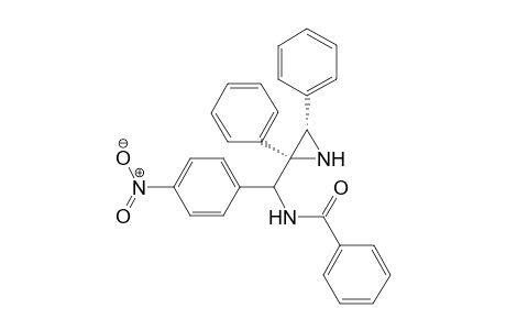 N-[alpha-((2'R,3'S)-2',3'-diphenylaziridin-2'-yl)p-nitrobenzyl]benzamide