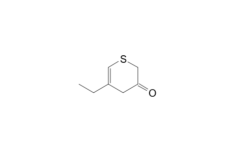 2H-Thiopyran-3(4H)-one, 5-ethyl-