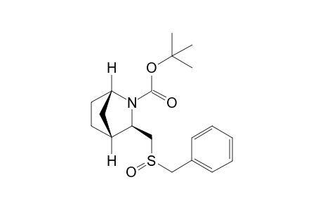 (1S,3R,4R)-3-Benzylsulfinylmethyl-2-azabicyclo[2.2.1]heptane-2-carboxylic acid tert-butyl ester