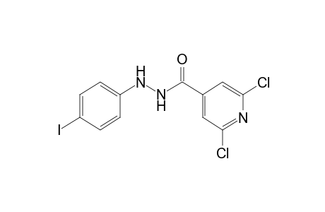 2,6-dichloroisonicotinic acid, 2-(p-iodophenyl)hydrazide