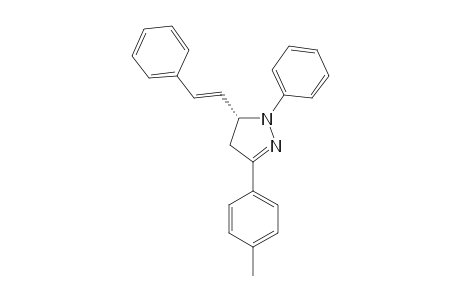 3-(4-METHYLPHENYL)-1-PHENYL-1-STYRYL-2-PYRAZOLINE