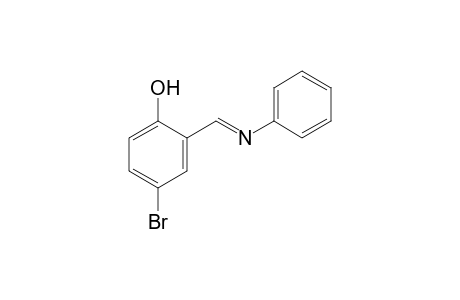 4-bromo-2-(N-phenylformimidoyl)phenol