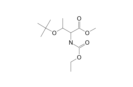 o-Tert-butyl-L-threonine, N-(ethoxycarbonyl)-, methyl ester