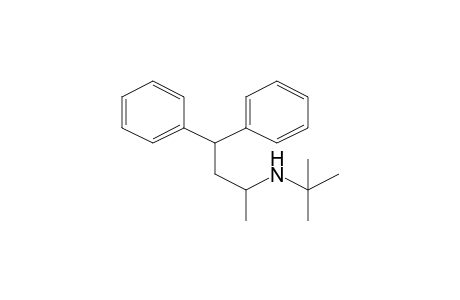 Benzenepropanamine, N-(1,1-dimethylethyl)-.alpha.-methyl-.gamma.-phenyl-