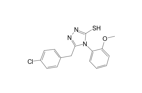 5-(4-Chloro-benzyl)-4-(2-methoxy-phenyl)-4H-[1,2,4]triazole-3-thiol