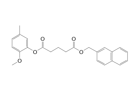 Glutaric acid, naphth-2-ylmethyl 5-methyl-2-methoxybenzyl ester