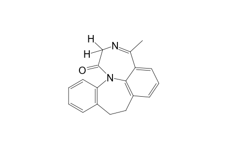 8,9-dihydro-4-methyl[1]benzazepino[3,2,1-jk][1,4]benzodiazepin-1-(2H)-one