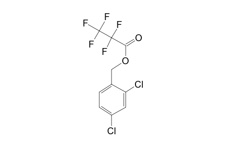 2,4-Dichlorobenzyl alcohol, pentafluoropropionate