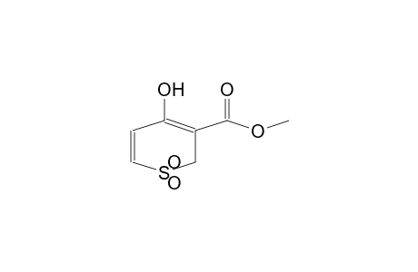2H-THIOPYRAN-3-CARBOXYLIC ACID, 4-HYDROXY-METHYL ESTER 1,1-DIOXIDE