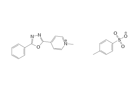 1-Methyl-4-(5-phenyl-1,3,4-oxadiazol-2-yl)pyridinium p-toluenesulfonate