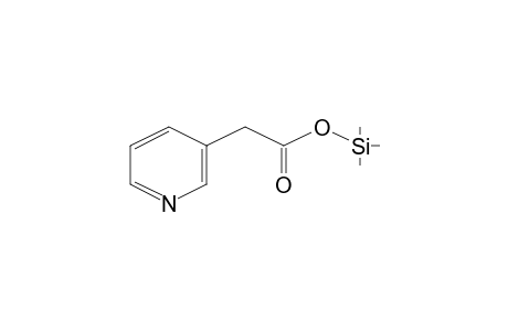 2-(3-pyridinyl)acetic acid trimethylsilyl ester