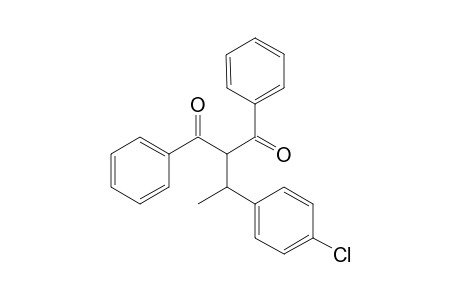 2-(1-(4-Chlorophenyl)ethyl)-1,3-diphenylpropane-1,3-dione