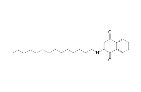 2-N-Tetradecylamino-1,4-naphthoquinone