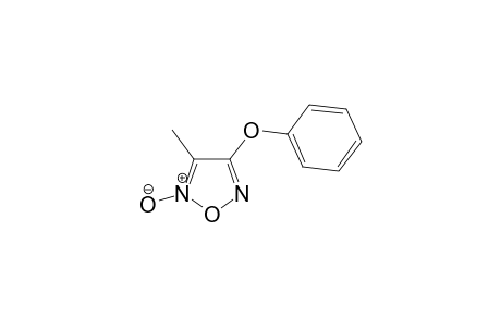 3-Methyl-4-phenoxy-1,2,5-oxadiazole 2-oxide