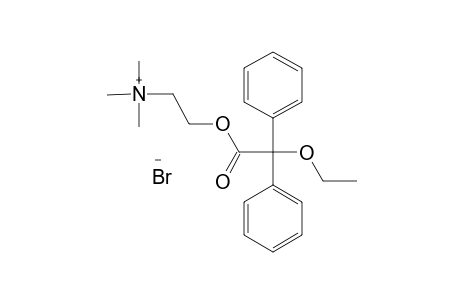 CHOLINE BROMIDE, DIPHENYLETHOXYACETATE